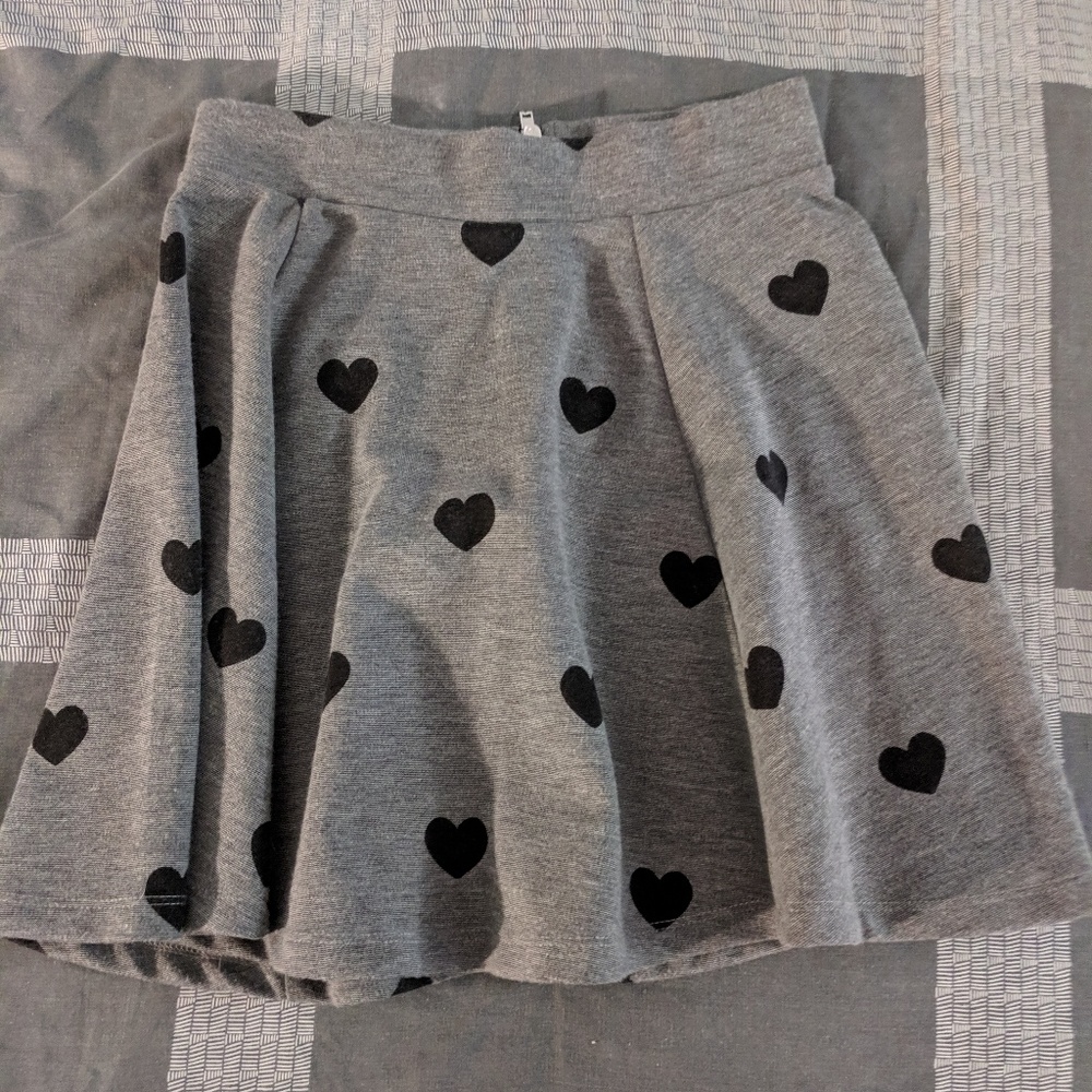Gray skirt